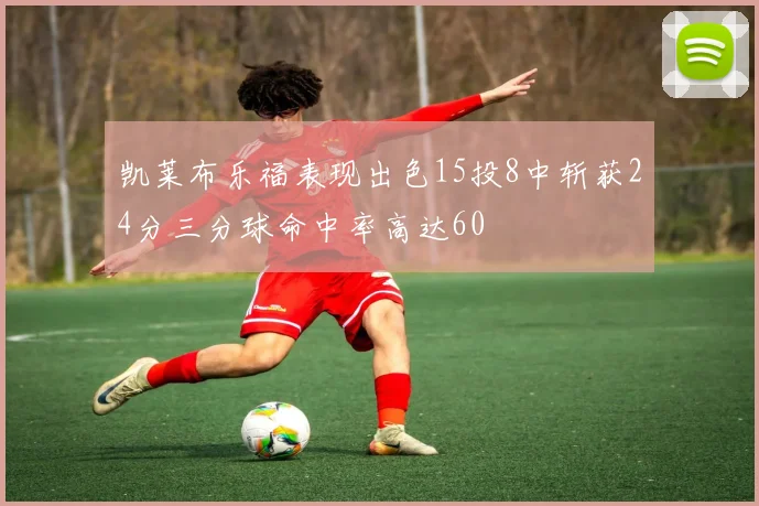 凯莱布乐福表现出色15投8中斩获24分三分球命中率高达60